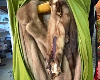 . . . fur coat