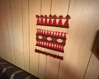 . . . fabric wall accent