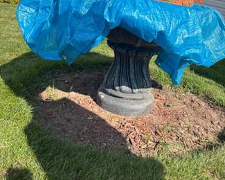 . . . and mystery fountain