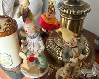 . . . clown figures