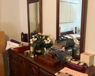 . . . nice double-mirrored dresser
