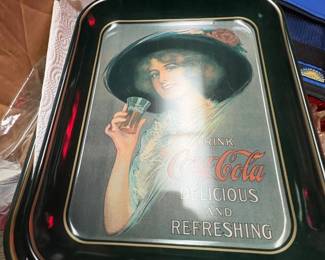 . . . vintage Coke tray