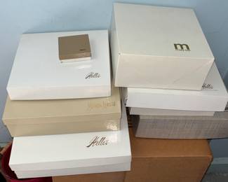  Vtg. Department store boxes 