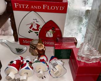 Fitz and Floyd holiday china