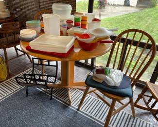 Large assortment of Tupperware 