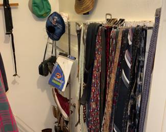 Men’s accessories - hats/ties/etc.