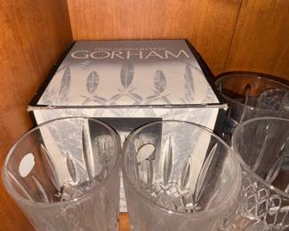 Gorham NIB rocks glasses