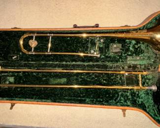 Vintage trombone 