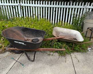 Wheel barrows 