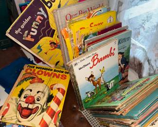 Assorted children’s books 