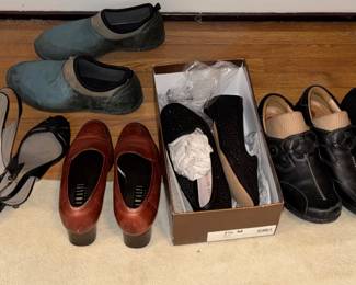 Assorted shoe options 