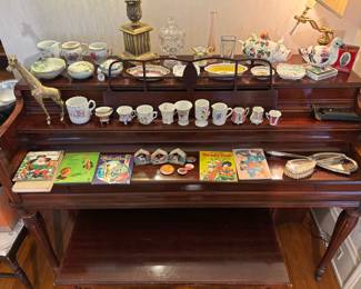 No service left untouched from children’s books to brass pieces to china cups and more