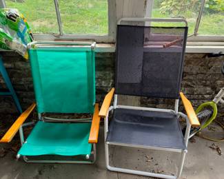 Lawn and beach chairs 