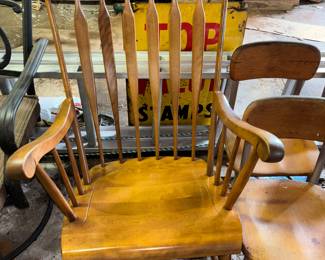 Wooden rocker 