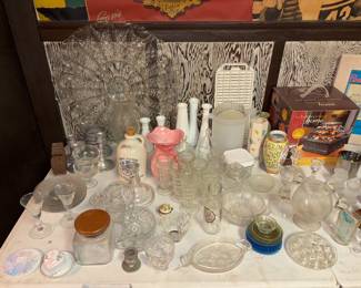 Glassware -Vases 