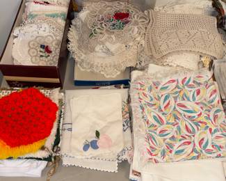 Vtg. Linens 