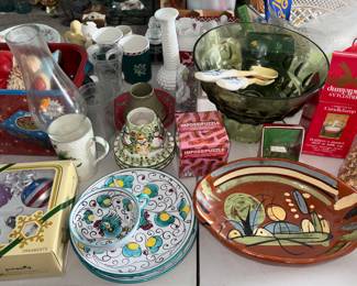 Italian - Mexican pottery 