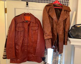 Vintage leather jackets