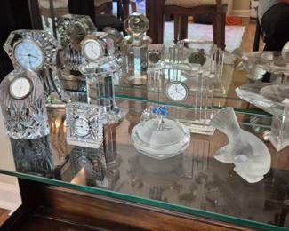 Waterford Table Clocks