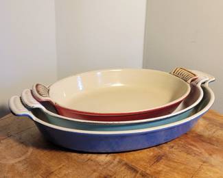 Vintage Le Creuset casseroles