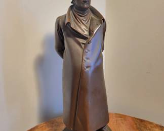 Bronze statue of German literature, poet, novelist, playwrighter, in 1749-1832 Goethe