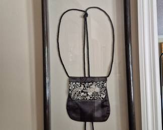 Framed Silk Purse