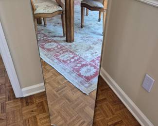 Mirrored Pedestal 12.5" W x 12.5" D x 42" H