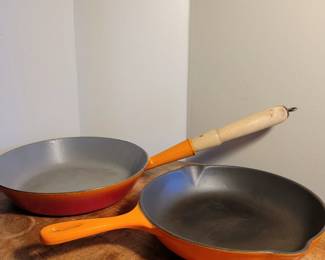 Vintage Le Creuset pans