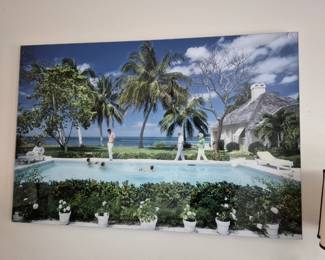 "Leonard Dalsemer" Acrylic Print by Slim Aarons 48" x 32"