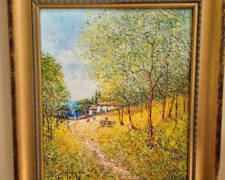 Original Signed Oil Framed Painting