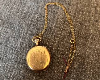 Vintage gold filled pocket watches
