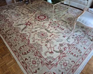 Large Handwoven Area Rug 97" x 128"