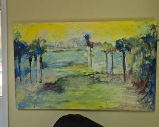 Large Original Abstract Painting Signed