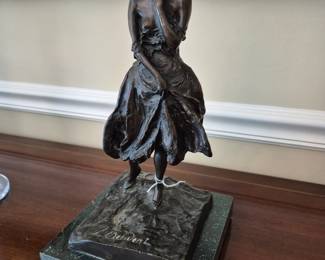 Bronze Statue "L'Occident"