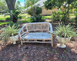 Outdoor Teak Bench