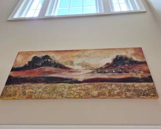 Original Landscape Painting by London 20" H x 50" W