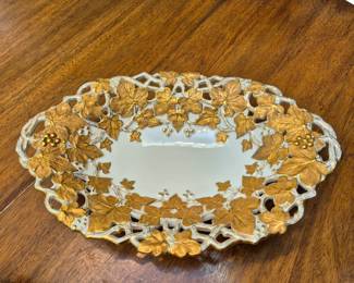 Meissen German Porcelain Dish