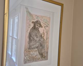 Hibel Numbered and Signed Art