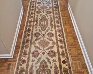 Handwoven Runner Rug 136" x 31.5"