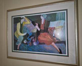 Barbara Wood Framed Numbered and Signed Print (395/975)