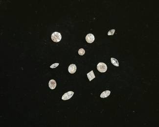 Loose diamonds 