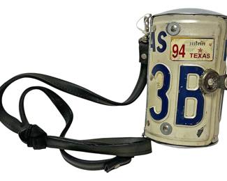 Texas License Plate Purse