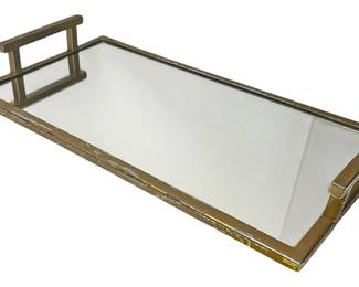 Handled Mirror Tray