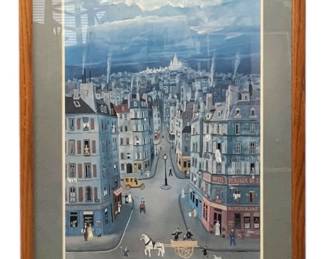 Montmartre by Michel Delacroix