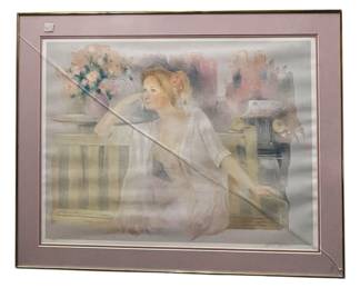 Hilda Ruidory Rindom Signed Lithograph