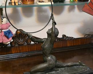 Art Nouveau Bronze Signed by Preiss