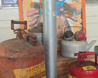 Vintage Gas Cans
