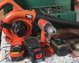 Drill and Blower