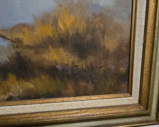 Artist Signature on Painting