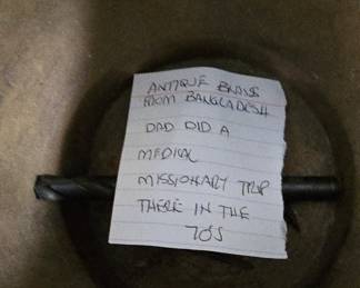 Note in bowl.